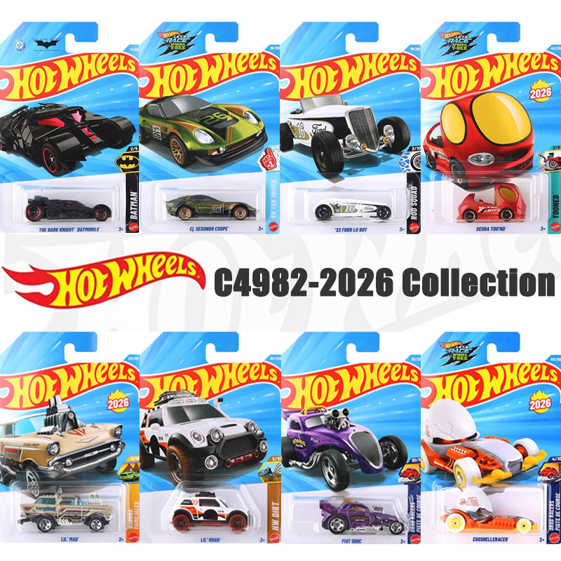Die Cast Car 1 64 - Hot Wheels C4982-2026 Collection, Modelo de