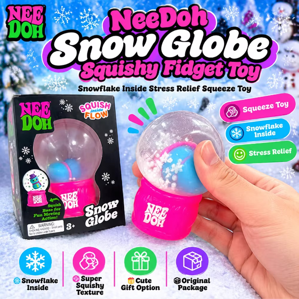 Fidget Cube Original - Nuevo Producto NeeDoh Squish Flow, Globo