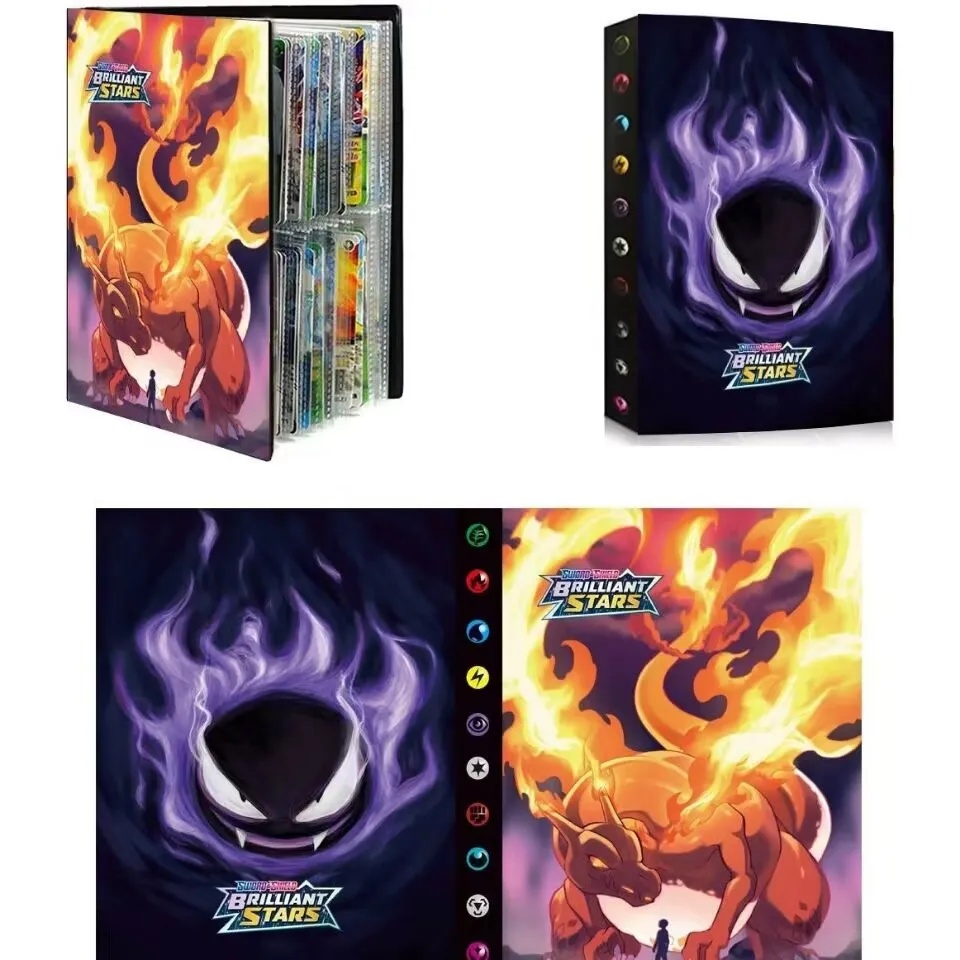 Pokemon Binder Card - Álbum de Tarjetas Pokém Charizard, 240
