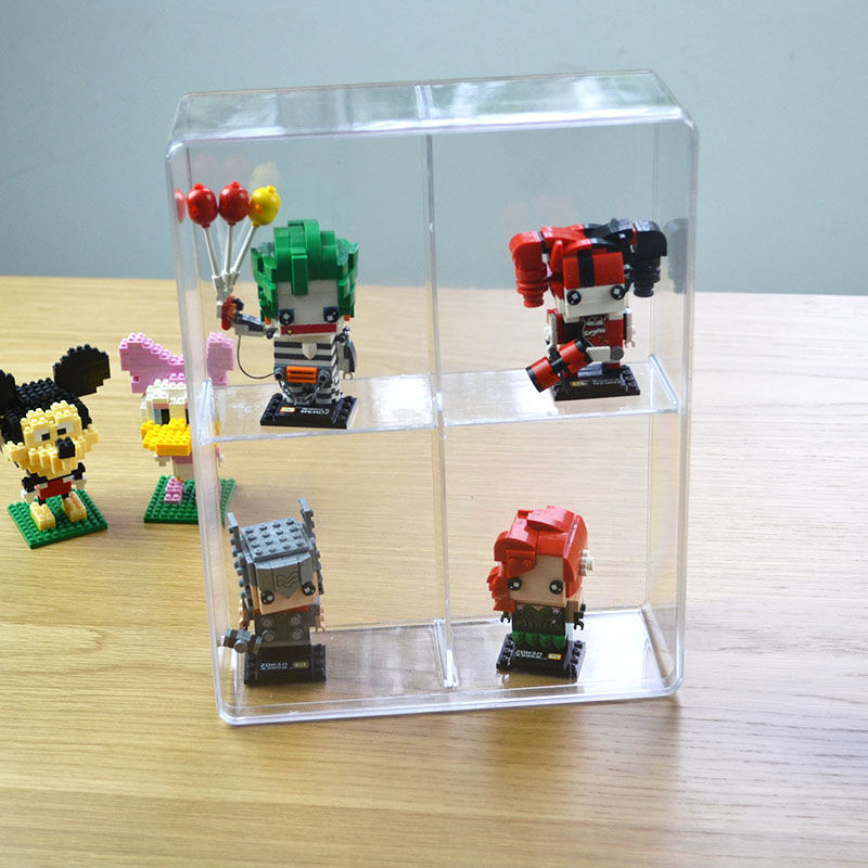 Caja de exhibición acrílica de - Lego Minifigure Holder reseña y precio
