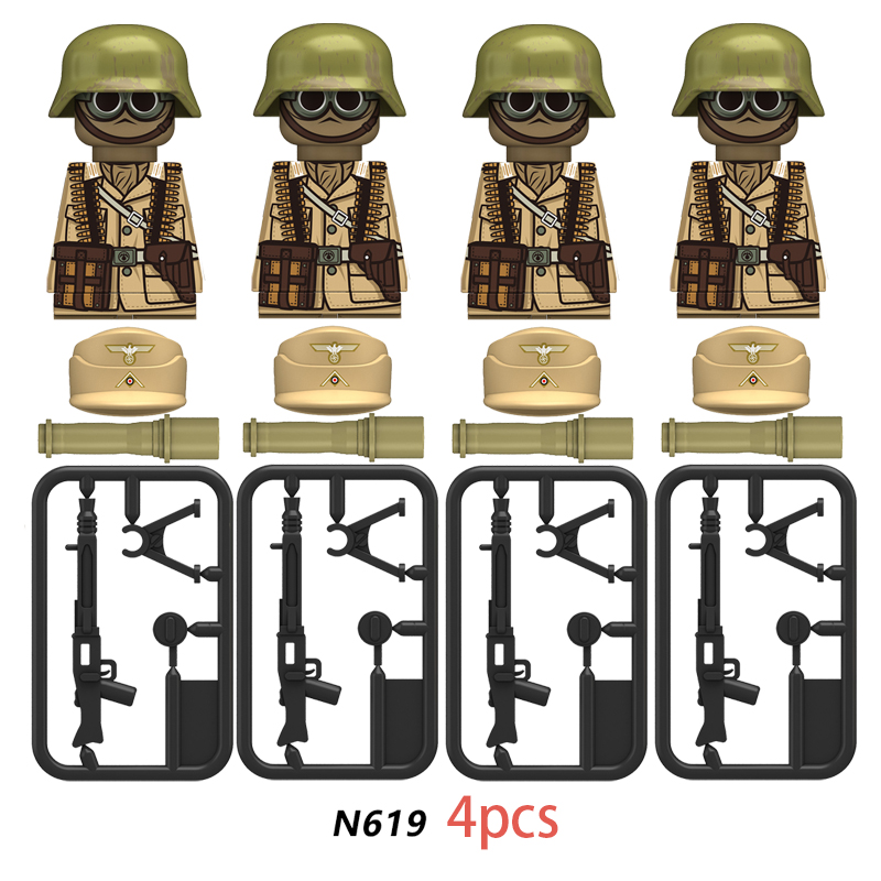 Figuras militares calientes, b - Lego Minifigure Holder reseña y precio