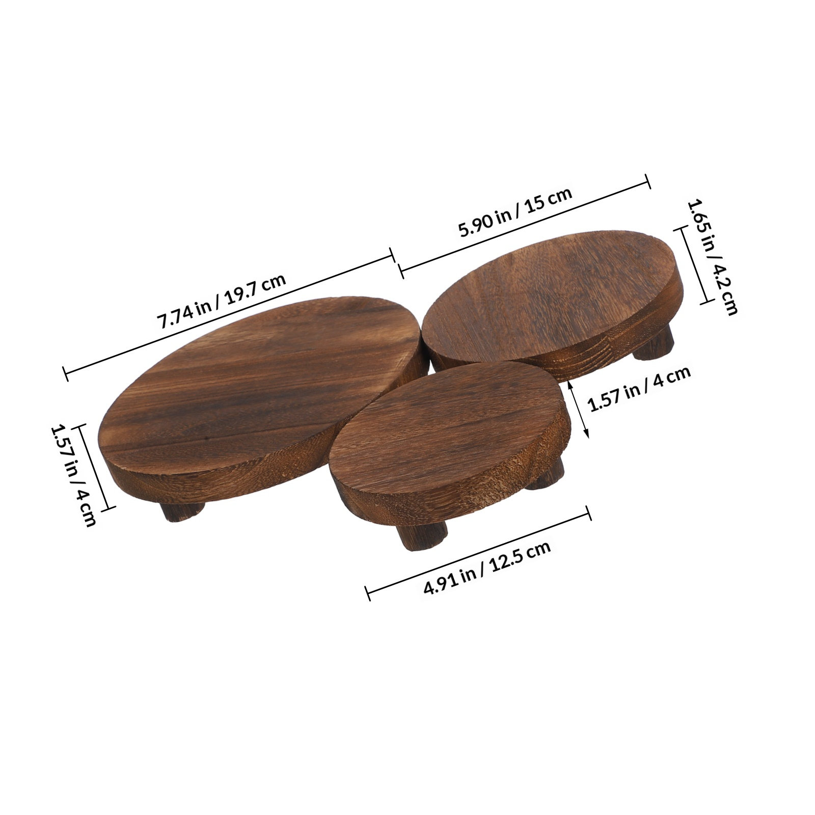 Juego de 3 Soportes de Madera  - Display Risers Set reseña y precio